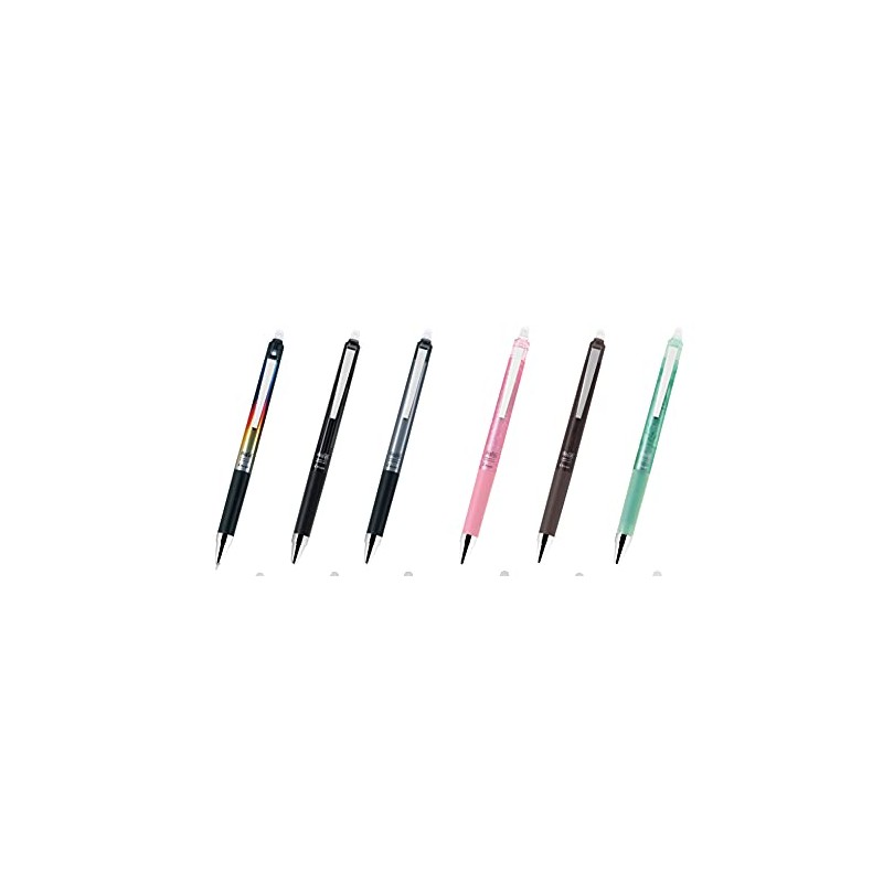 Pilot FriXion Point Knock 04 Design Series LFPK-25S4D-BLB Black Line