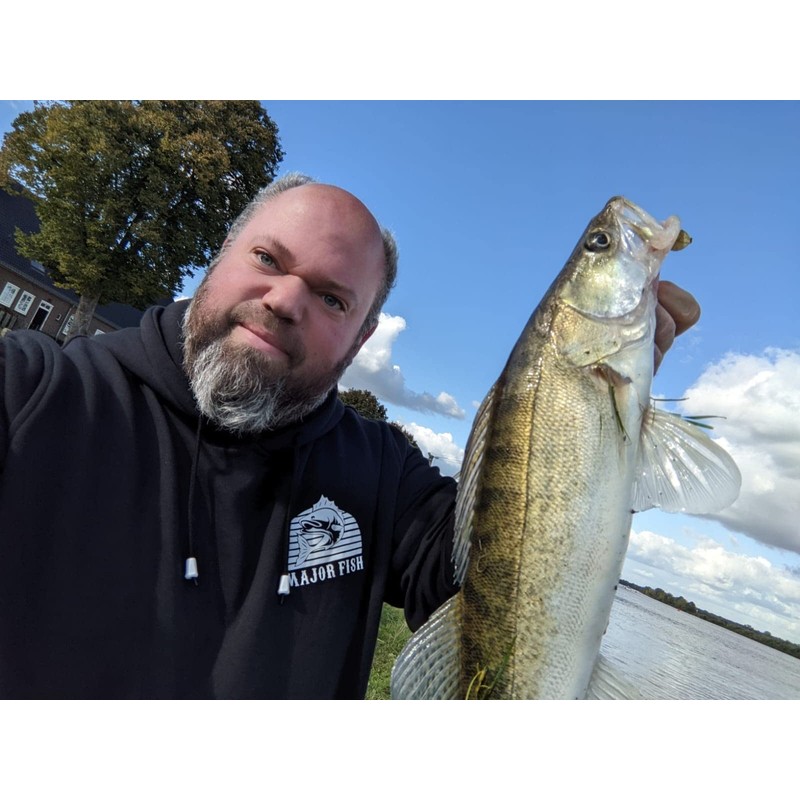 Major Fish Zander Wobbler Pike Perch Hardbait Flat Runner 10