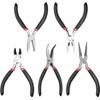 Jewelry Pliers 5 Pcs Wire Cutters for Jewelry Making Crafts