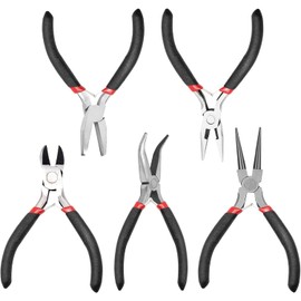 Jewelry Pliers 5 Pcs Wire Cutters for Jewelry Making Crafts DIY