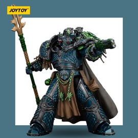 JOYTOY Warhammer 40k Alpha Legion Alpharius Primarch of The XXth Legion 1/18 Action Figure，Combining Collection Value and Fun of Playing