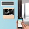 Room Thermostat, AC 200-240 V Smart WiFi Thermostat for Gas