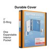 Staples 1-inch 3-Ring Better Binder, Orange, 3/Pack (ST55841-CCVS)