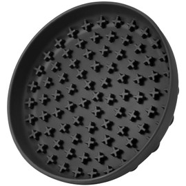 Doweiss Slow Feeder,Cat Dog Help Slow Down Eating Speed Soft Silicone Rubber Cute Slow Feeder for Puppy/Cat/Dog (Small, Grey)