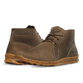 Danner Pilgrim 37640 4.5" Chukka Boot - 4.5" Forest Chukka Timberwolf with Durable Leather Upper - Secure Lace-Up System - Rubber Sole for Solid Traction - Lightweight Design - Timberwolf - 11.5