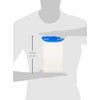 Lock & Lock Rectangular Fridge Door Jug - Clear/Blue, 2