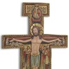 DevotedWalls 12” H San Damiano Crucifix, Catholic Francis of Assisi