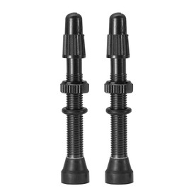 SIOPPKIK 2 Pieces Valve Stem Bicycle Tubeless Presta Aluminium Alloy 54 mm Tyre Valve Bicycle Presta Valve Bicycle Valve Tubeless for Road MTB Tyres