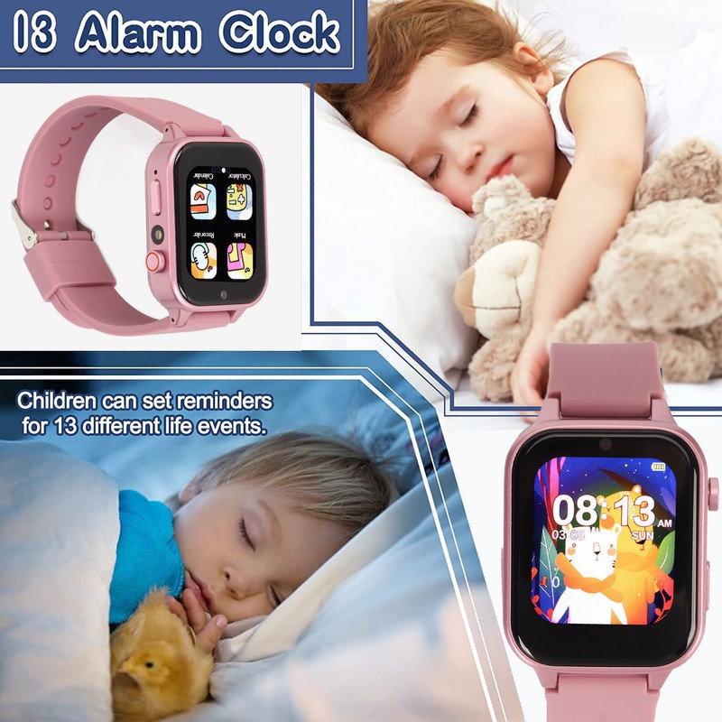 Kids Smart Watch Dual Cameras Multiple Functional High Definition Smart
