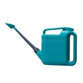 Watering Can, 5 L/1.3 Gallon Long Nozzle Plastic Spray Watering Can, Large Watering Can with Comfortable Handle for House, High Capacity Water Can for Garden, Plant Watering Devices for House (Blue)