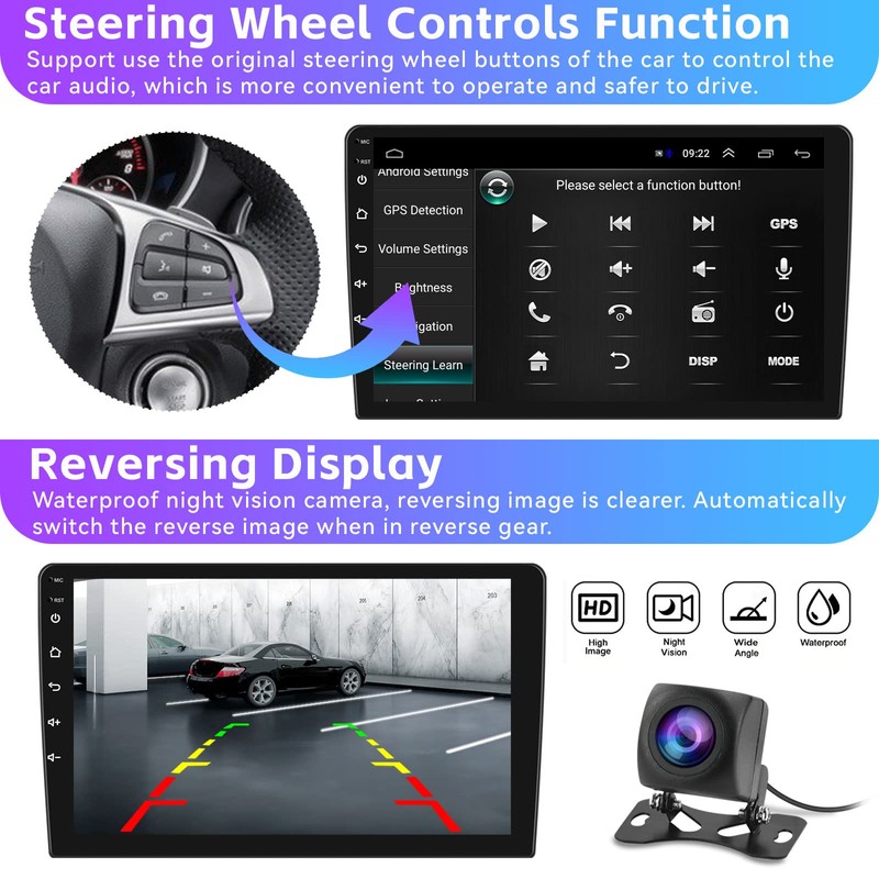 [HiFi Audio]2+64G Android Car Stereo for Hyundai Sonata 2010-2015 Wireless
