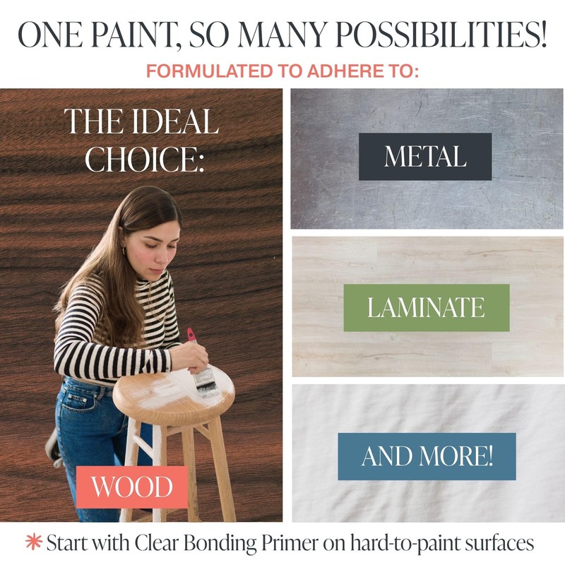 Country Chic All-in-One Chalk Paint for Furniture, Cabinets, Home Decor,