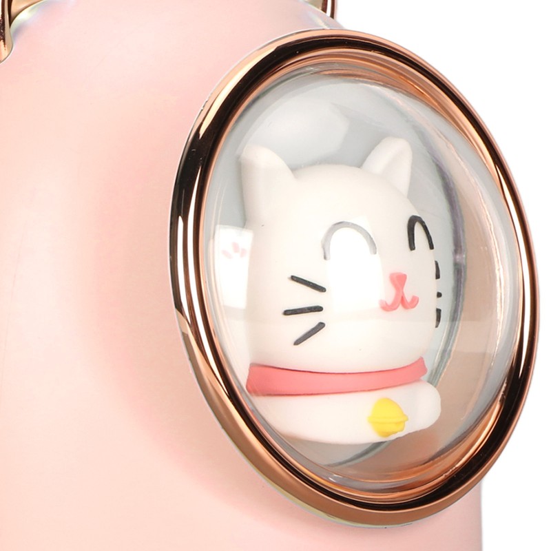 Humidifier Aroma Diffuser Cat Shape 400ml Capacity Timing Humidifier Home
