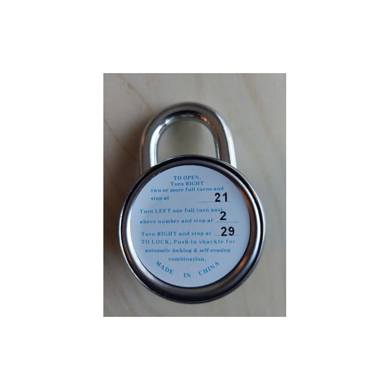 Combination Lock - Tri-Circle