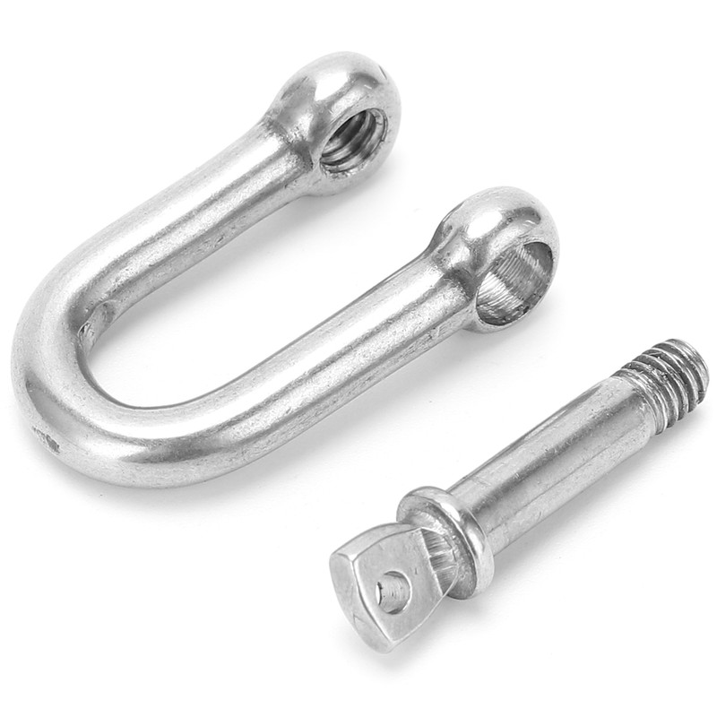 10pcs M4 Screw Pin Anchor Shackle 304 Stainless Steel Heavy