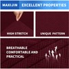 MAXIJIN 3 Piece Couch Covers for 2 Cushion Couch Sofa