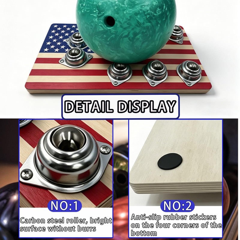 GVAGR Bowling Ball Spinner, Bowling Ball Release Trainer/Bowling Motion Trainer