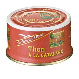 Les Mouettes d'Arvor Catalan Style Tuna from France, Pack of 3 (3 x 135 g)