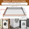XHAWLJB 27" x 25" ×2.5" Washing Machine Tray with Anti-slip
