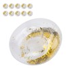 10pcs Round Gold Sequins Inflatable Drink Cup Holders Swimming Pool