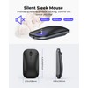 seenda Wireless Bluetooth Keyboard and Mouse Combo (USB + Dual