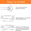 KXLife 2 Pack Small Spring Tension Curtain Rod Adjustable 11.5