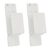 2PCS Door Barricade Brackets Open Bar Holder Carbon Steel Easy