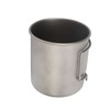 Titanium Mug 500ml Rounded Edge Design Lightweight Portable Mug with