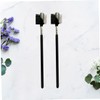 TOVINANNA 2pcs Steel Eyebrow Brush and Eyelash Comb Grooming Tool