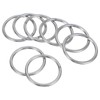 PATIKIL 8 Pcs O Ring 5x60mm O Buckle Welding Round