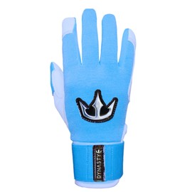 DYNASTY BASEBALL Bomb Squad Series Batting Gloves (Baby Blue, Youth Medium)