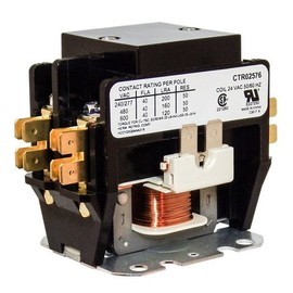 OEM Replacement for Trane Double Pole / 2 Pole 40 Amp 24v Condenser Contactor Relay C147094P05 by Trane