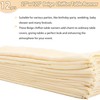 12 Packs 10Ft Chiffon Table Runner 27x120 Inches Sheer Romantic