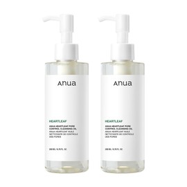 ANUA Dokudamipoa Control Cleansing Oil, 6.8 fl oz (200 ml), Set of 2, Pores, Skin Oil, Skin Cleansing, Skin Care, Skin Care, Skin Care, Korean Cleansing, Korean Cosmetics (2, 200 ml*2)