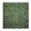Arabesque Pattern Furoshiki 100% Cotton Made in Japan Green Bag