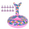10pcs Inflatable Floating Drink Holders Beverage Cup Coasters for Swimming