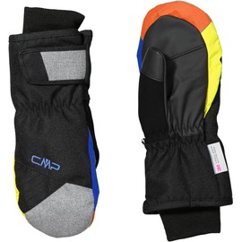 CMP Thinsulate, Unisex Polyester Gloves Children, 6524824J, Nero/Royal/Limeade, 4