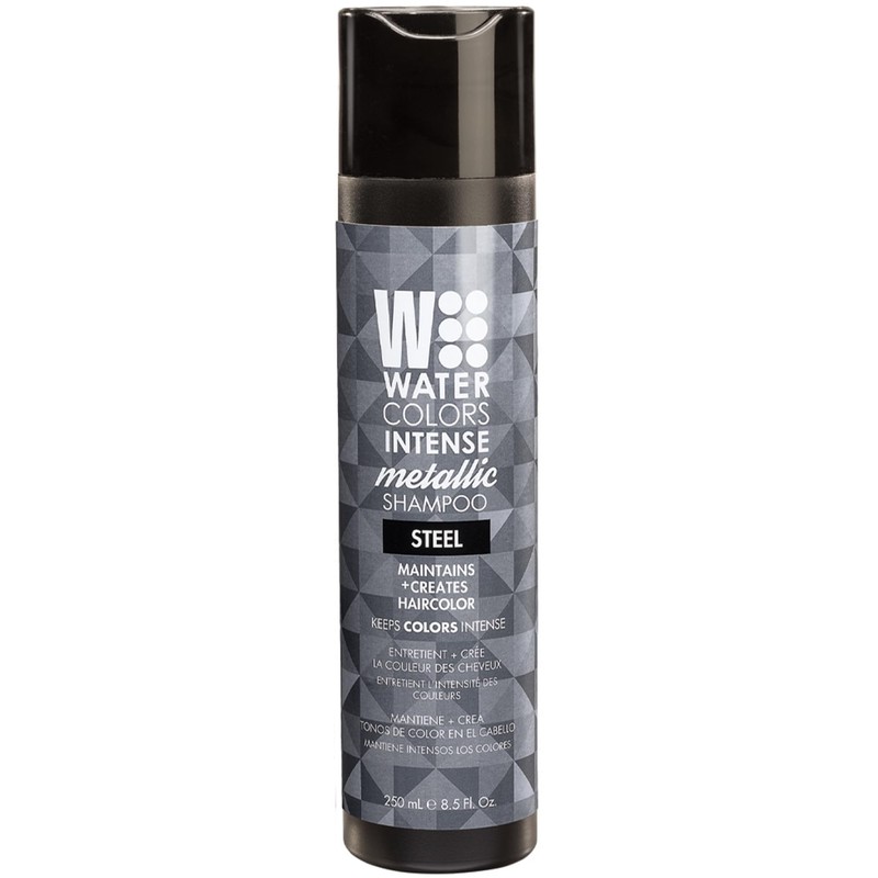 Water Colours Intense METALLIC Shampoo STEEL - 250ml
