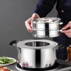 Desirable Steamer for Chinese Seiro Steamer 6.4-7.1 inches (16.2-18 cm)