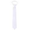 Buy Your Ties ZIP-ADF-4 - Mens Solid Color Zipper Necktie