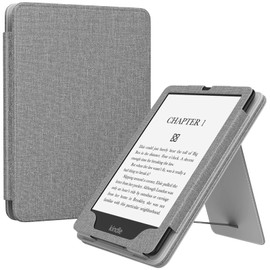 MoKo Case Compatible with 7 Inches/6.8 Inch Kindle Paperwhite 12th/11th Generation-2024/2021, Slim PU Tablet Protective Case with Auto Sleep/Wake Wrist Strap for Kindle Paperwhite Signature Edition,