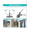 Spray Mop for Floor Cleaning with 3pcs Washable Pads Wet