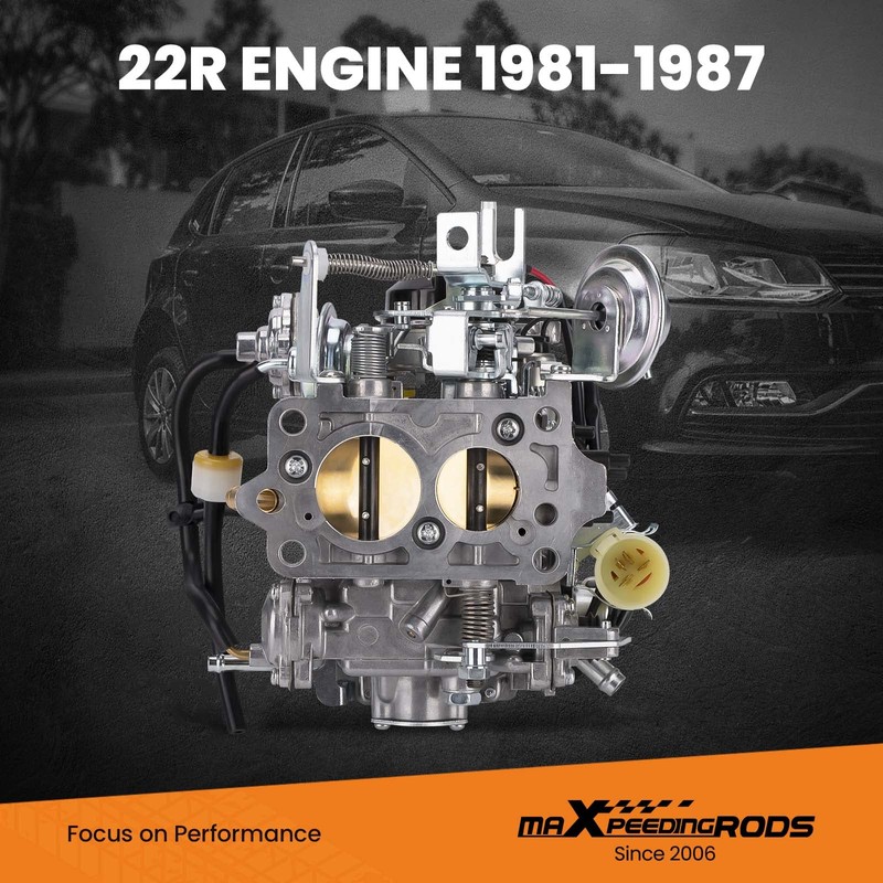 maXpeedingrods 2-Barrel 22R Carburetor TOY-505 Carb for Toyota Pickup 22R