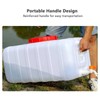 SXKJDM Large Plastic Water Storage Tanks Emergency Water Storage 50L/80L/110L/200L
