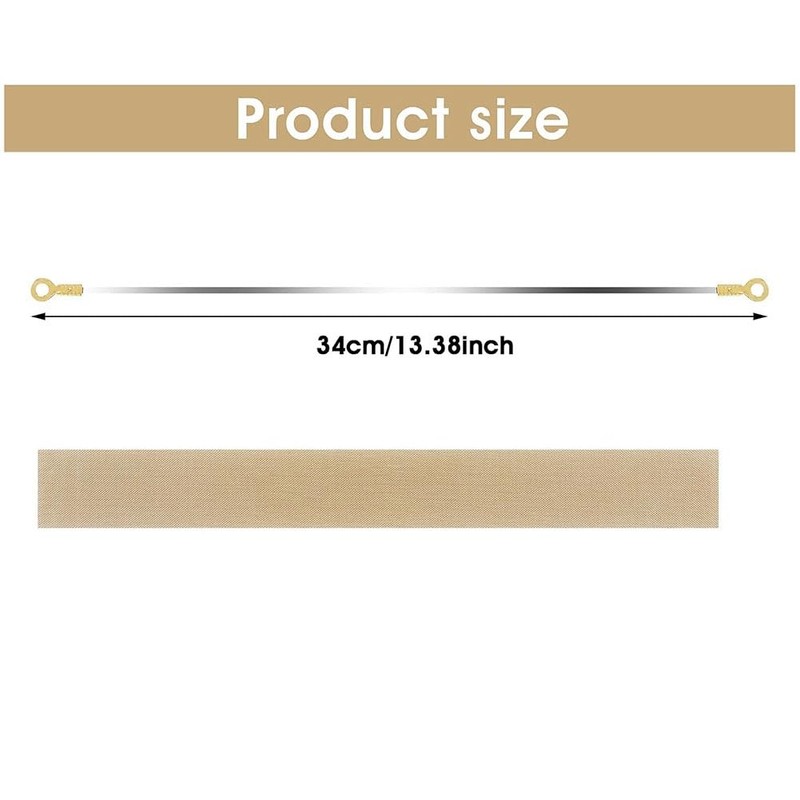 Kquepo Impulse Sealer Replacement Parts 12 Heat Seal Strips Replacement