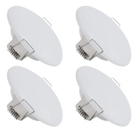 Dream lighting RV Recessed LED Lights 12v 3.5 inch led recessed Ceiling Cabin Dome Lighting with Spring Clips 3500K, 250lm, Pack of 4