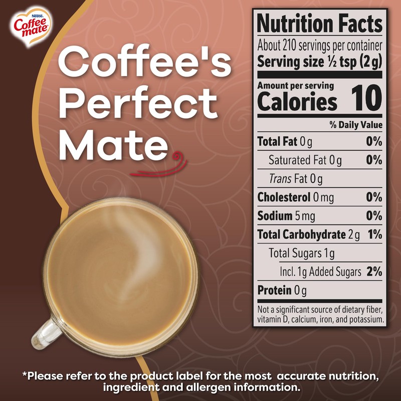 Coffee-mate Nestle Coffee Creamer Creamy Chocolate, 10.2 Ounce (Pack of