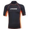 Cressi Rash Guard Men's Top, orange, m
