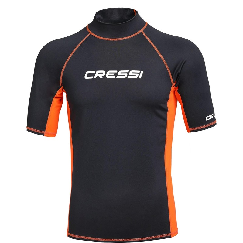Cressi Rash Guard Men's Top, orange, m
