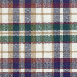 Longaberger Little Boardwalk Basket Woven Traditions Plaid Fabric Liner